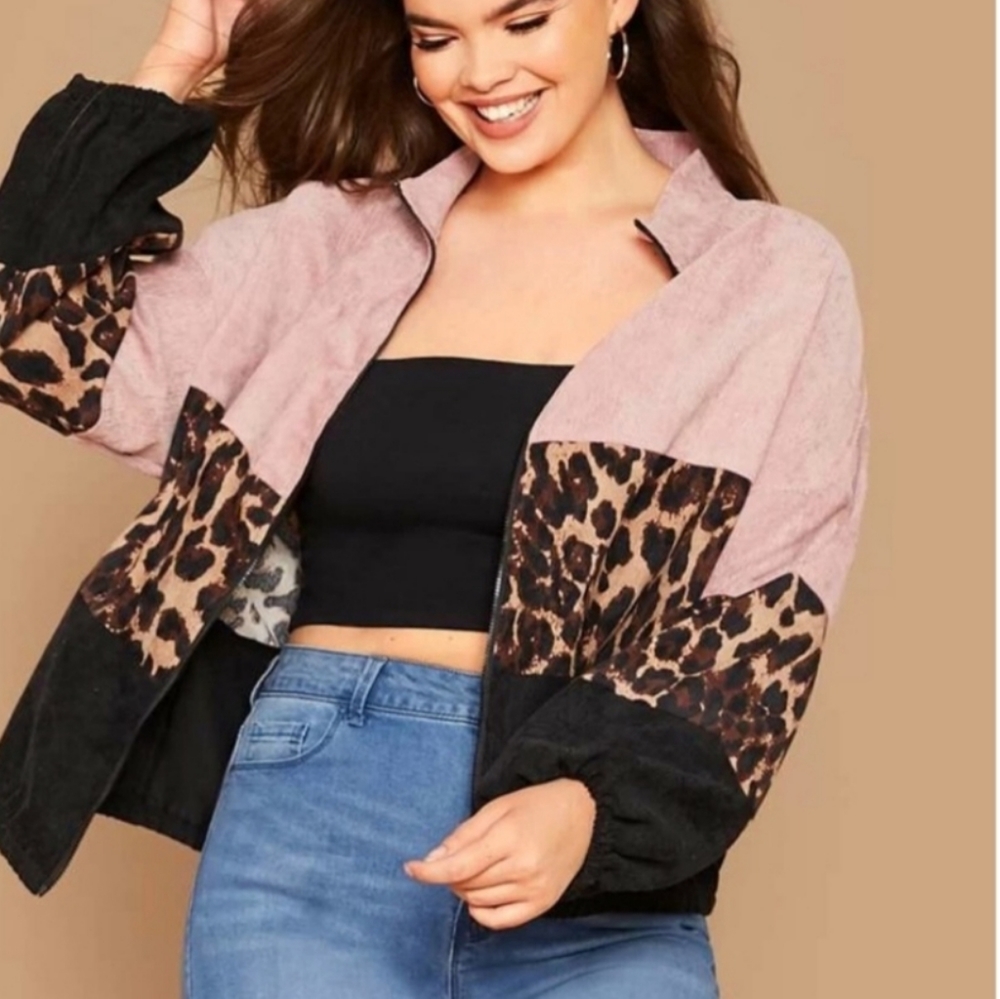 Plus size jacket